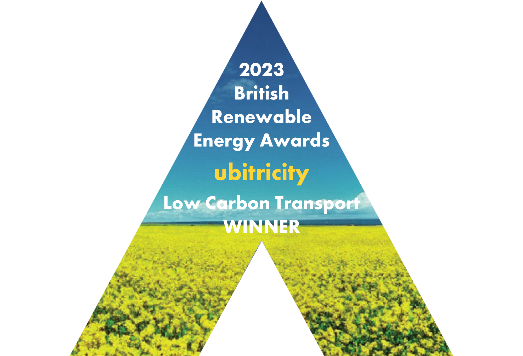 ubitricity Wins Low Carbon Transport Award at British Renewable Energy Awards 2023